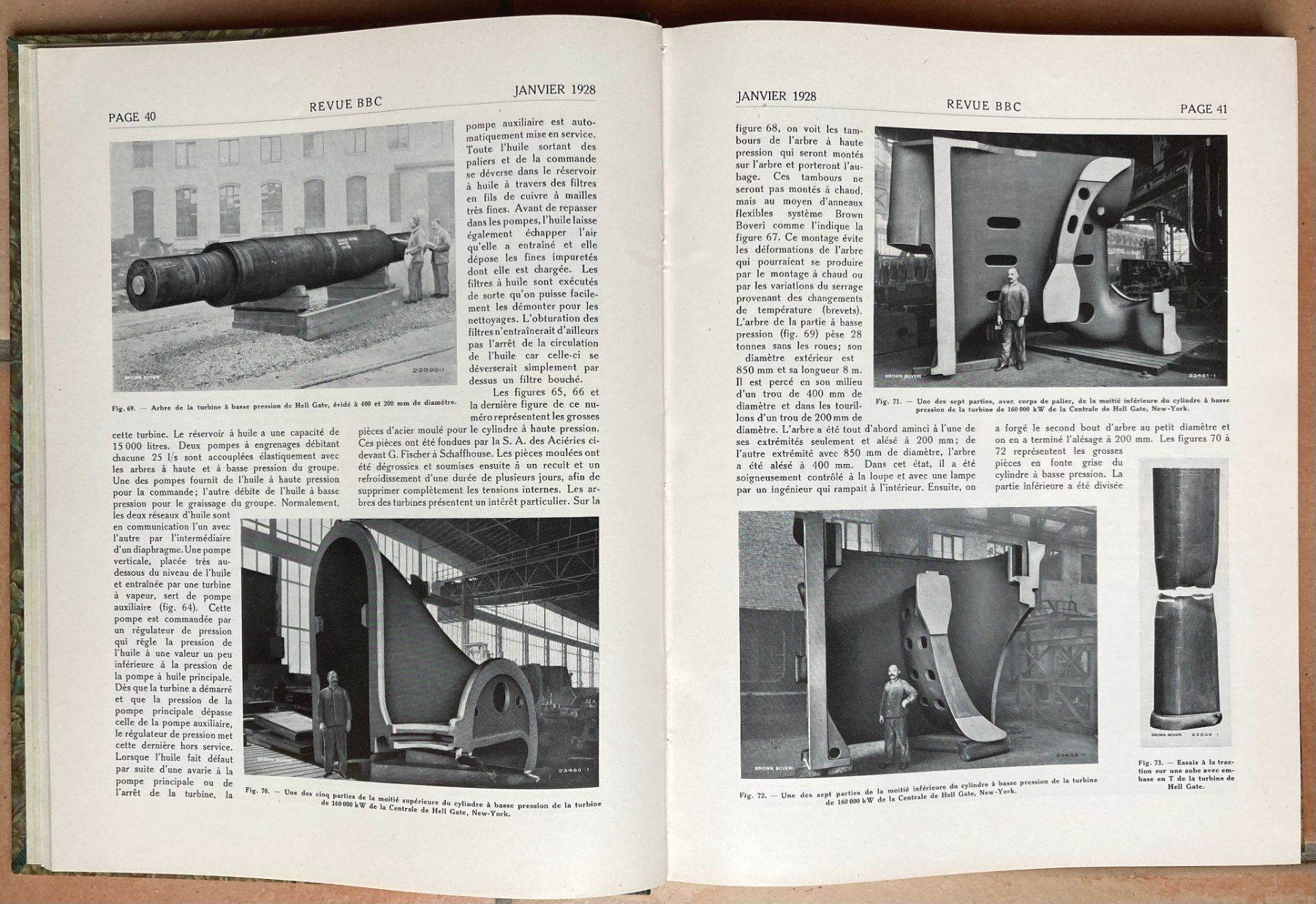 Riviste & Magazine: Revue B.B.C. 1929 - complet (12 numéros) – Usato da Versoix venduto da HELVETICA_1 9