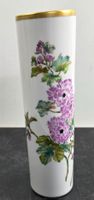 Edelstein Bavaria Porzellan-Vase, handbemalt, florales Dekor