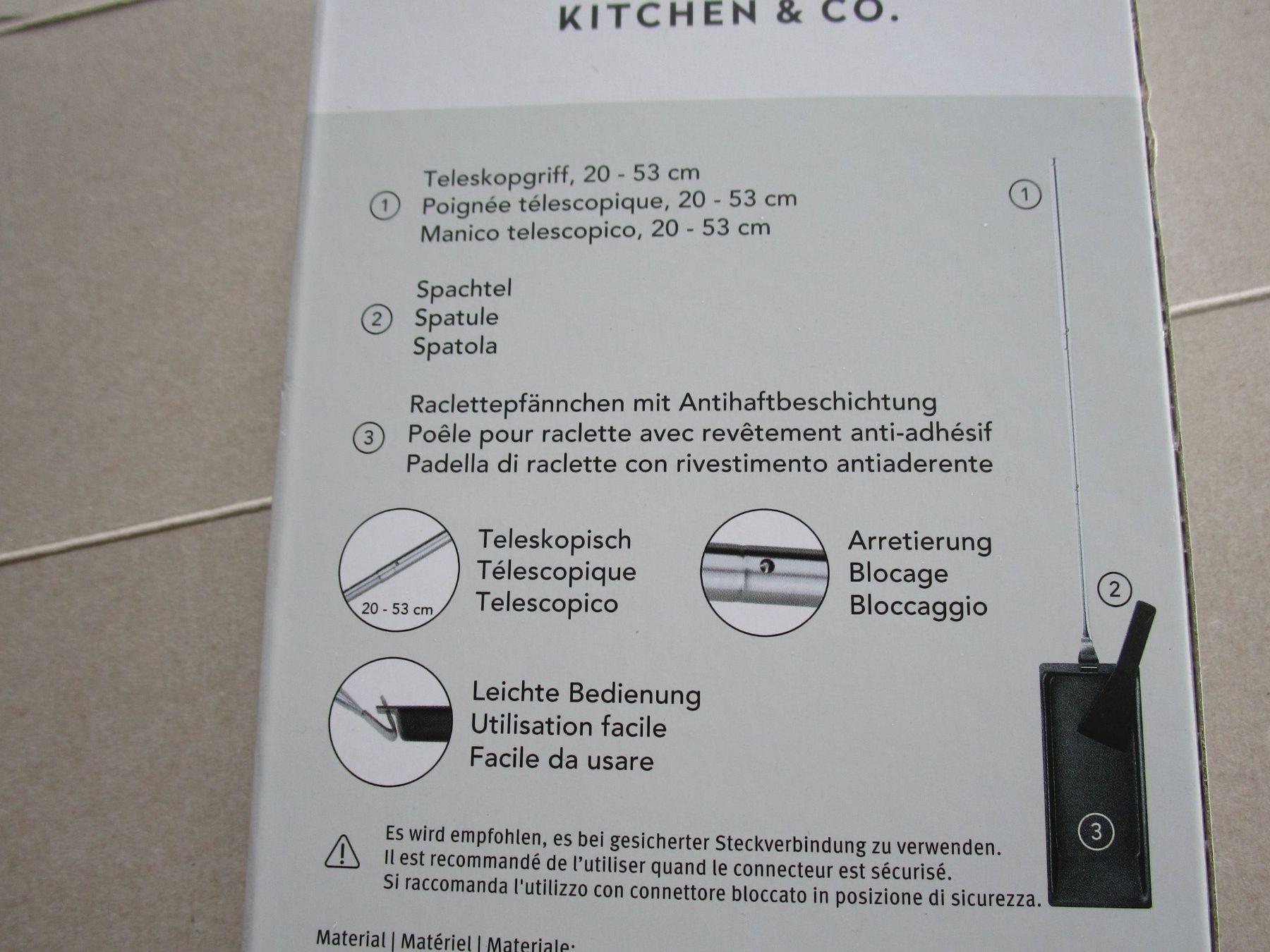 Migros Padelle: Raclettepfännchen für Grill – Nuovo e nell'imballaggio originale da Grenchen venduto da Uhus15 1