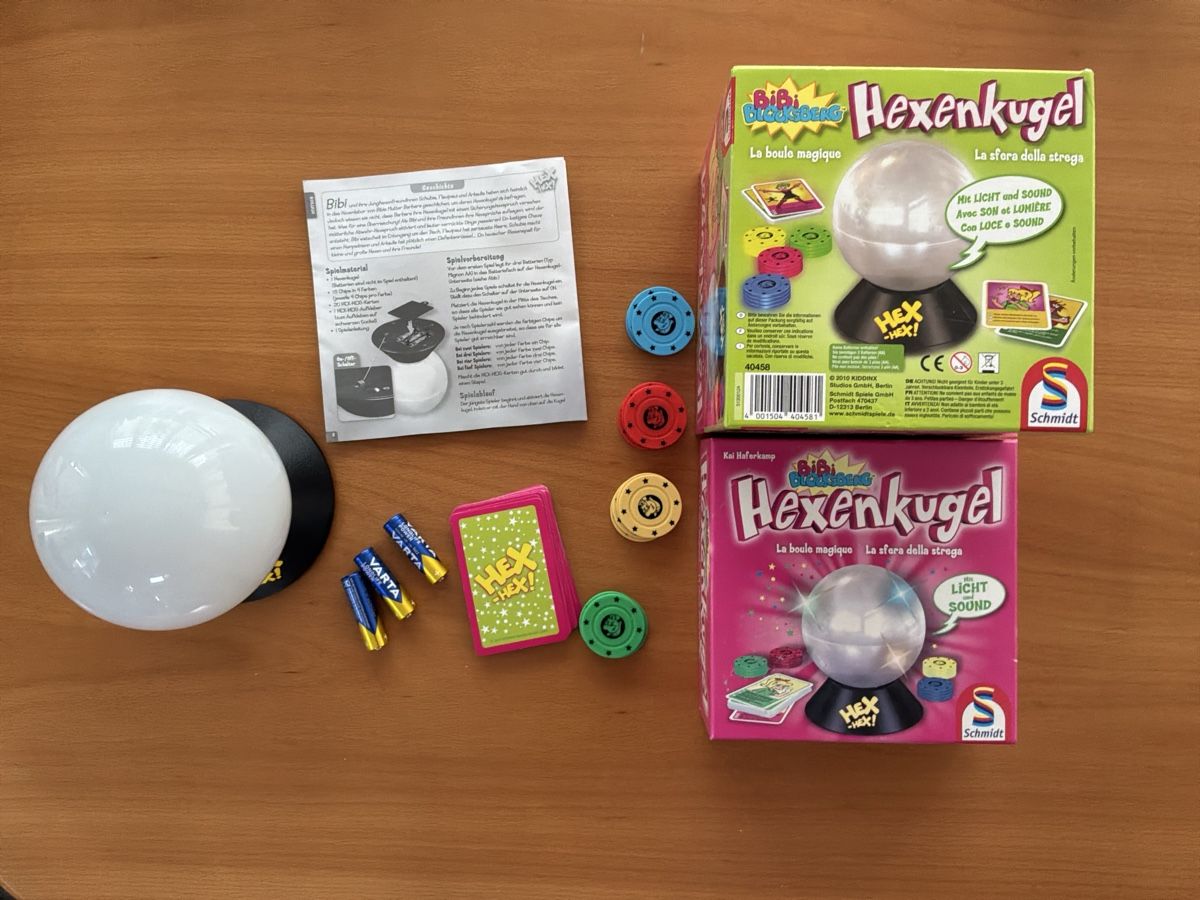 Spiele: Bibi Blocksberg Hexenkugel Schmidt – Gebraucht aus St. Gallen von petergyoergy 1