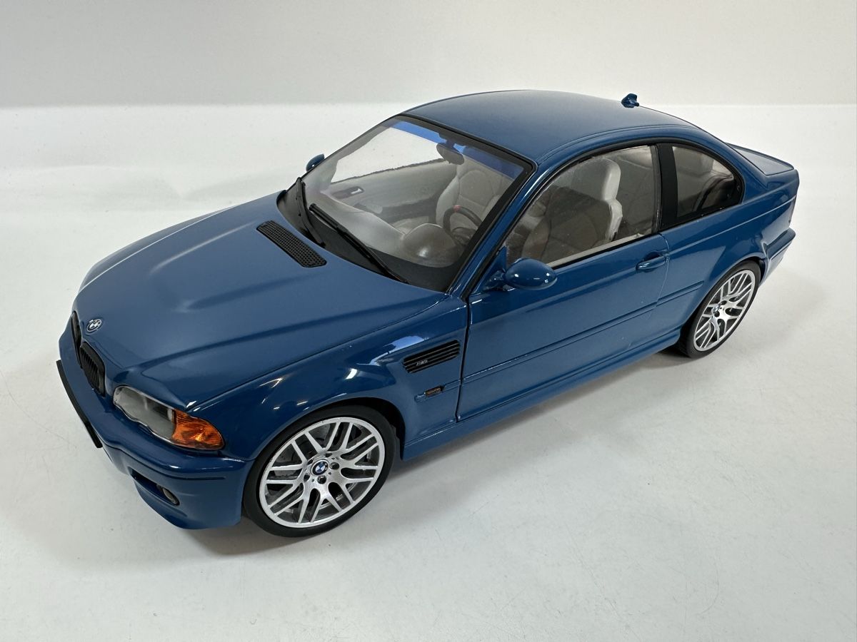 Solido Modellini d'auto: BMW M3 E46 1:18, blau, inkl. OVP, SOLIDO – Nuovo (secondo la descrizione) da Zofingen venduto da rf9_x2xt 1