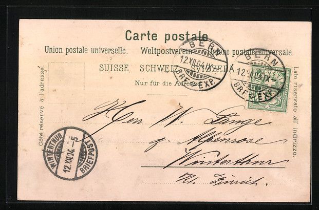 Cartes postales: Litho Bern, Bundespalast, Bär mit Wappe – D'occasion à Berlin par bartko-reher 1
