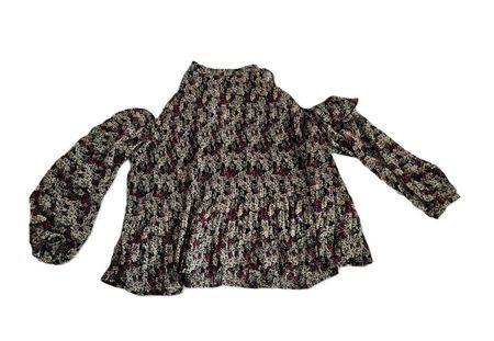 chices Business Shirt Blusenshirt Gr. M ZARA Blumen Hippie