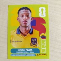 Gonzalo PLATA, ECU 16, Panini WM 2026