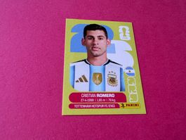 Panini Fifa Fussball WM 2026 Sticker Cristian Romero ARG 4