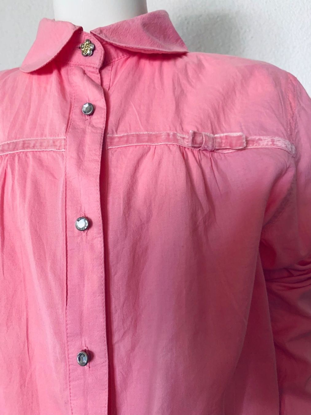 Camicette, T-shirt & Top: Leichte Bluse/ Hemd RESERVED pink Gr. 152-158 – Usato da Emmenbrücke venduto da little.treasures 1