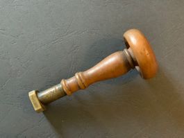 Siegelstempel ( Petschaft) 19. Jh.
