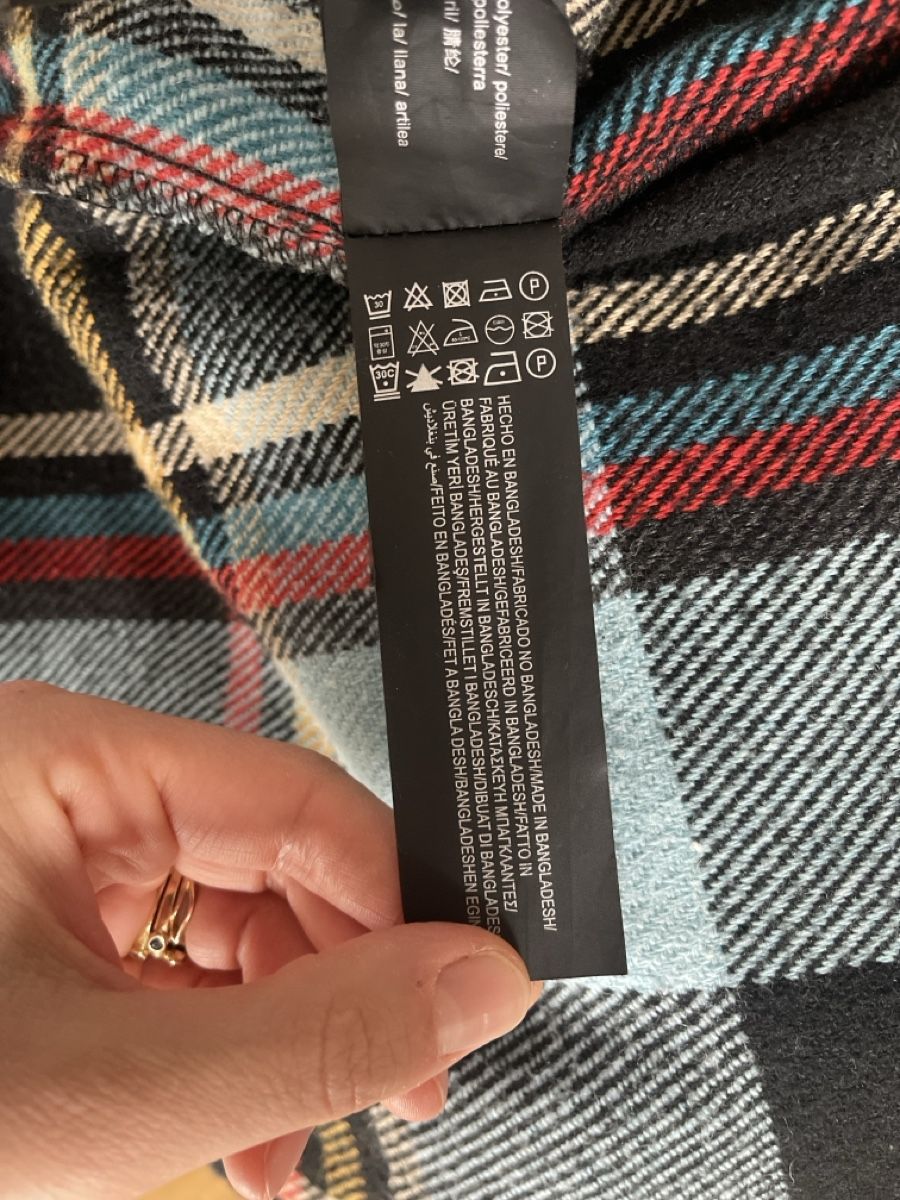 Pull&Bear Giacche: Camicia a quadri Pull&Bear taglia M – Usato da Vezia venduto da lin_5s2m 2
