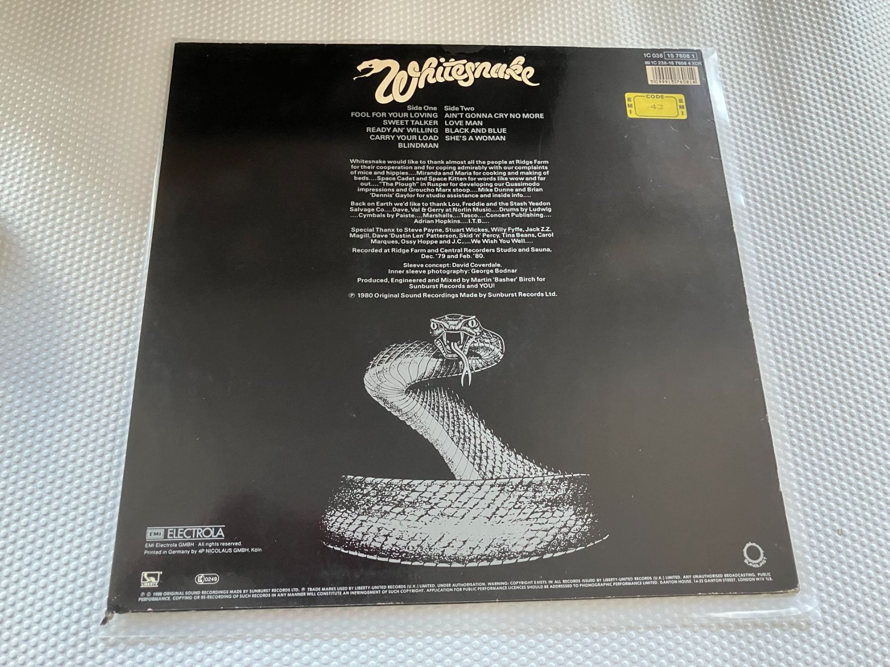 Dischi in vinile: Whitesnake – Usato da Aarwangen venduto da Jukebox3 2