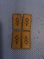 4er Set Schweizer Armee Abezichen, olivefarben