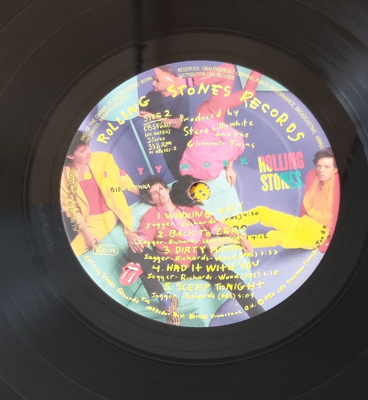 Dischi in vinile: LP - ROLLING STONES - DIRTY WORK – Usato da Steckborn venduto da Quo7 2