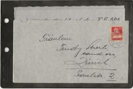 Frauenfeld 14.10.33 Brief mit Inhalt nach Zürich [L8]