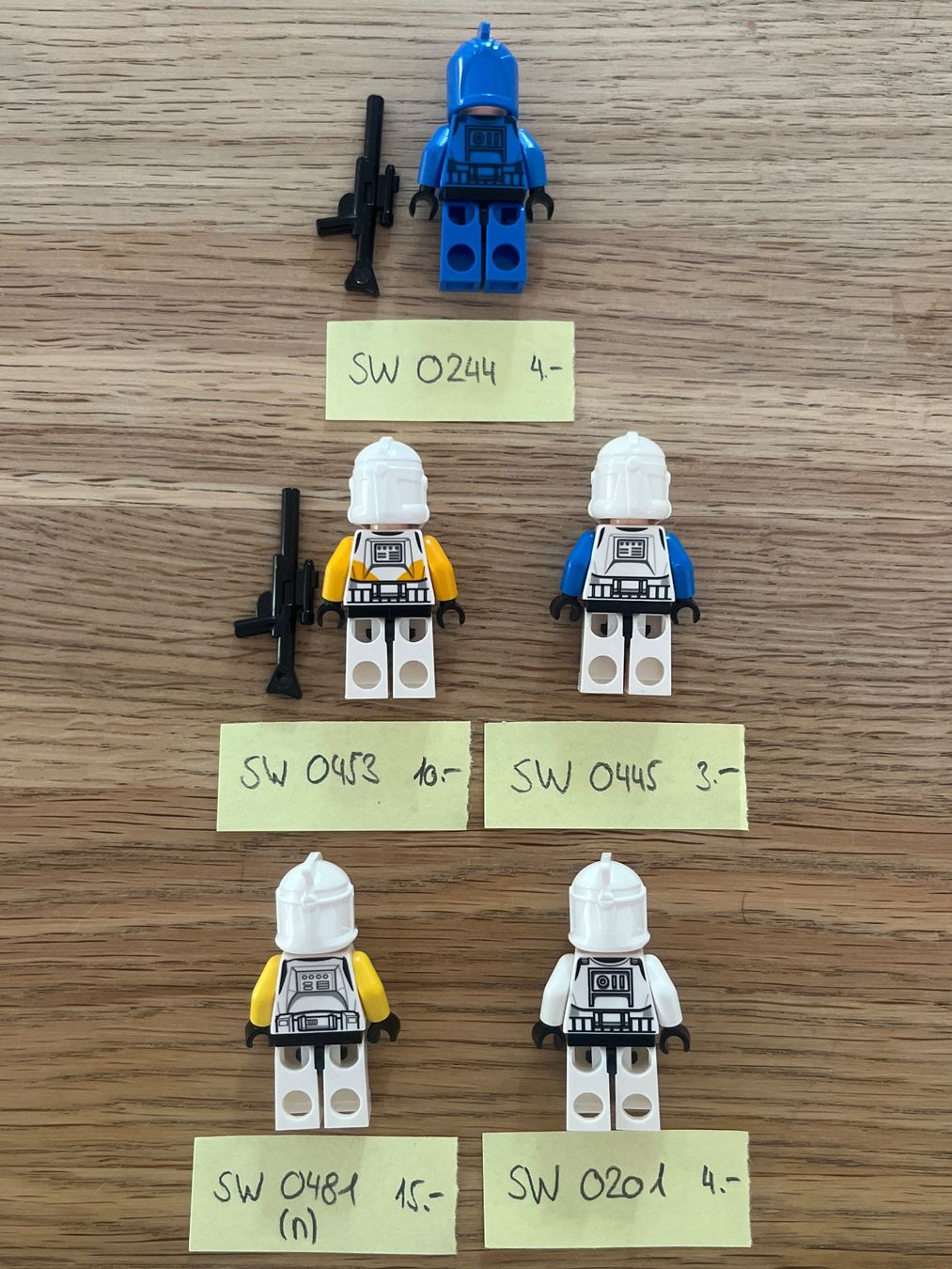 Lego Giocattoli: Lego Star Wars Minifiguren Clones – Usato da Wimmis venduto da Aluethi 1