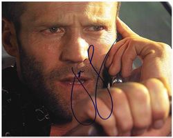 JASON STATHAM - handsigniert Grossfoto (20 x 25 cm) mit COA