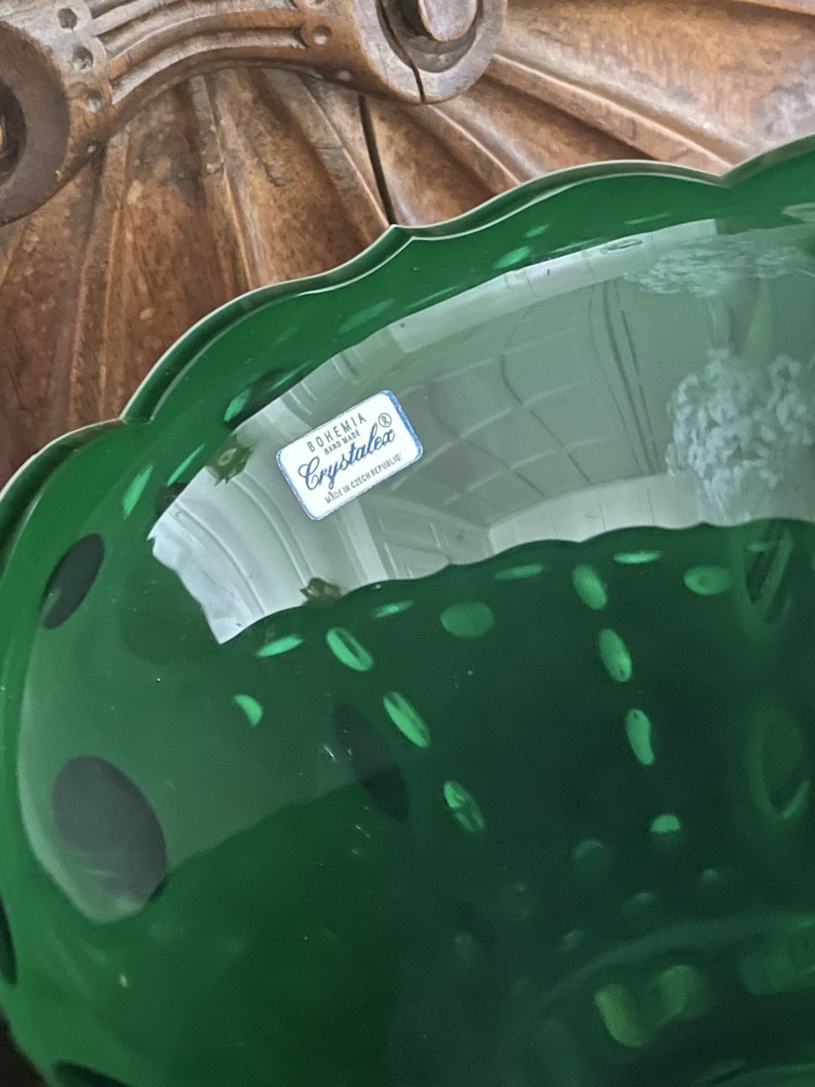 Vasi & Recipienti: Schöne grosse Vase Bohemia  – Usato da Flawil venduto da Naphtali 3