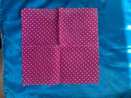 Bienenwachstuch pink mit Herzen