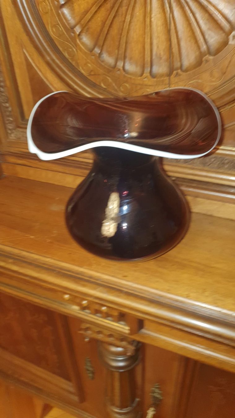 Vasen & Gefässe: Schöne violette Vase – Gebraucht aus Flawil von Naphtali