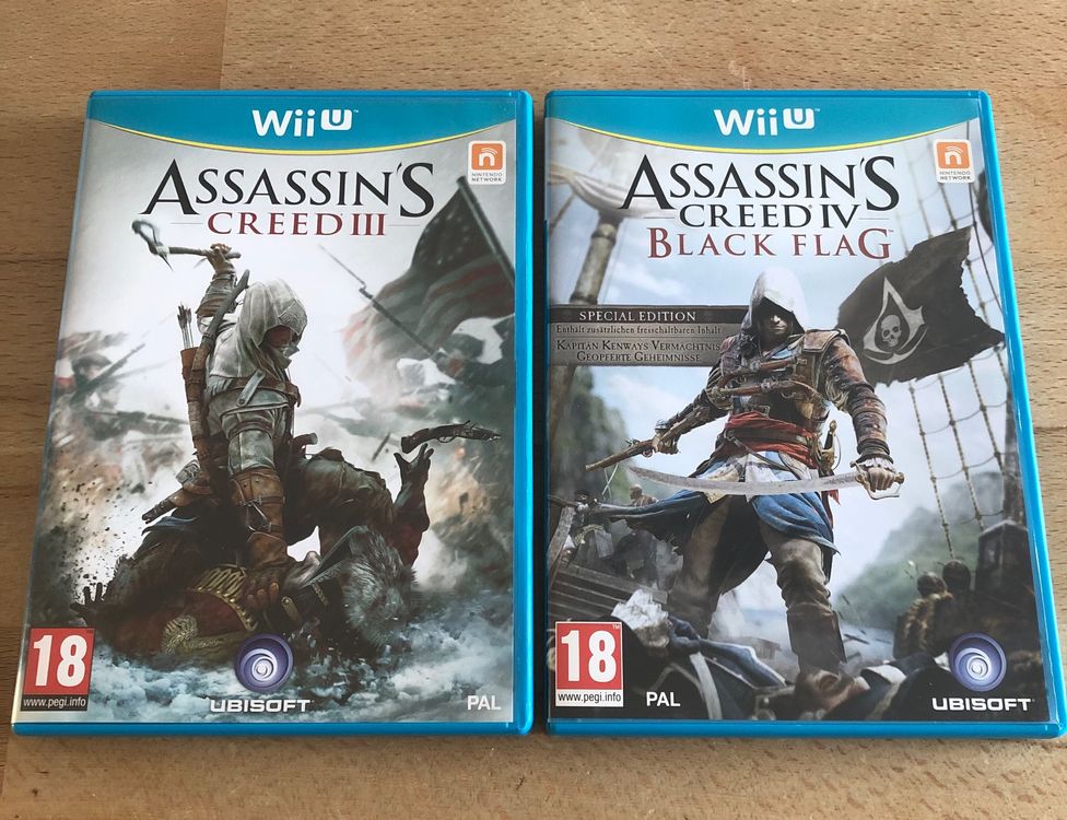 Assassin's Creed III + IV Nintendo Wii U Kaufen auf