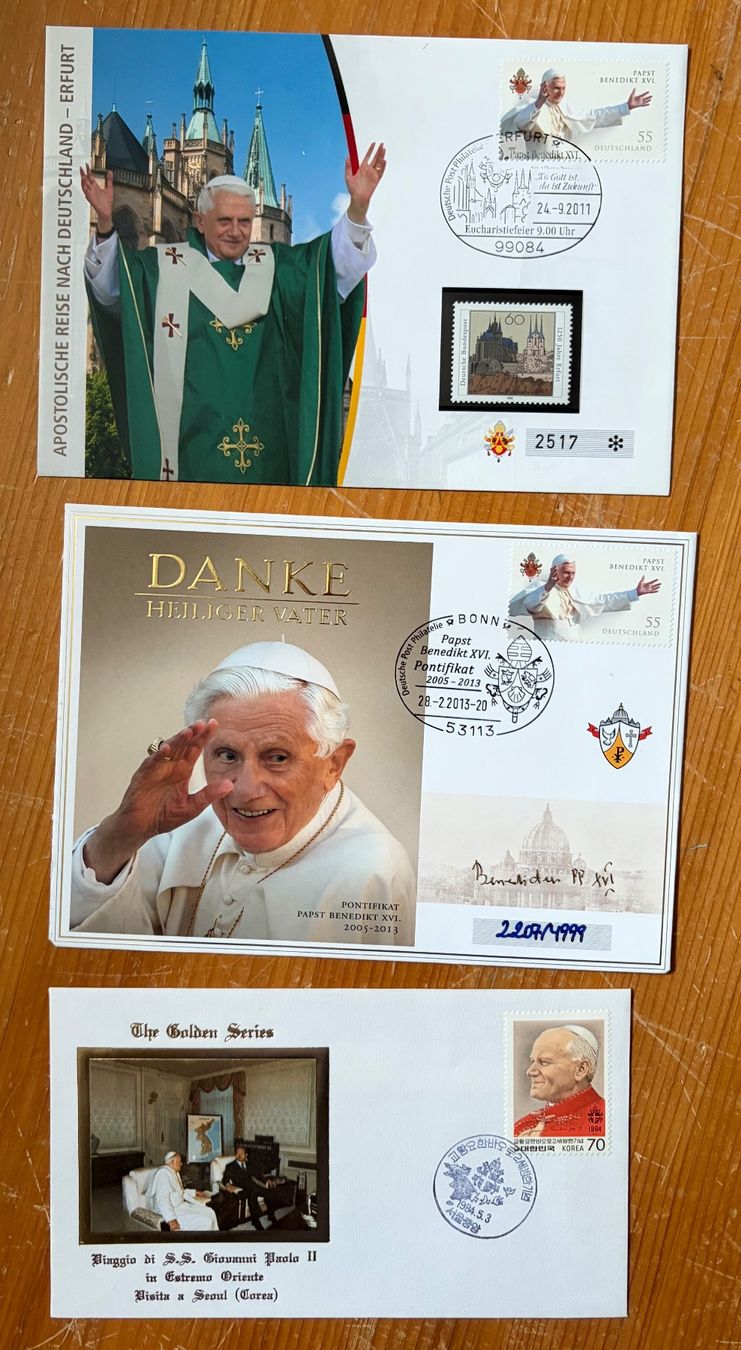 Tous les timbres: FDC Päpste – Neuf (Voir description) à Adliswil par Myxin 3