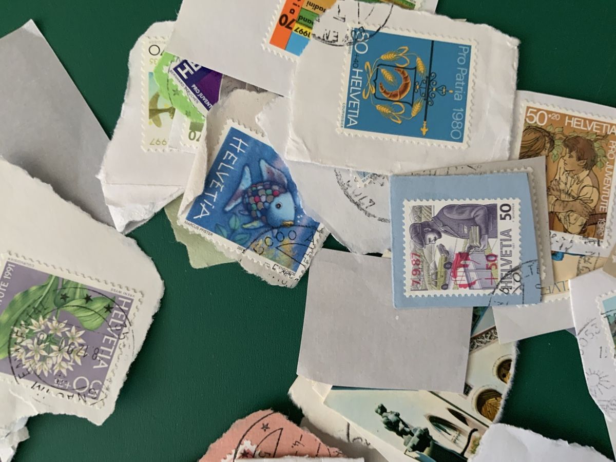 Alle Briefmarken: 50er CH Marken – Gebraucht aus Olten von nachTagetes 1