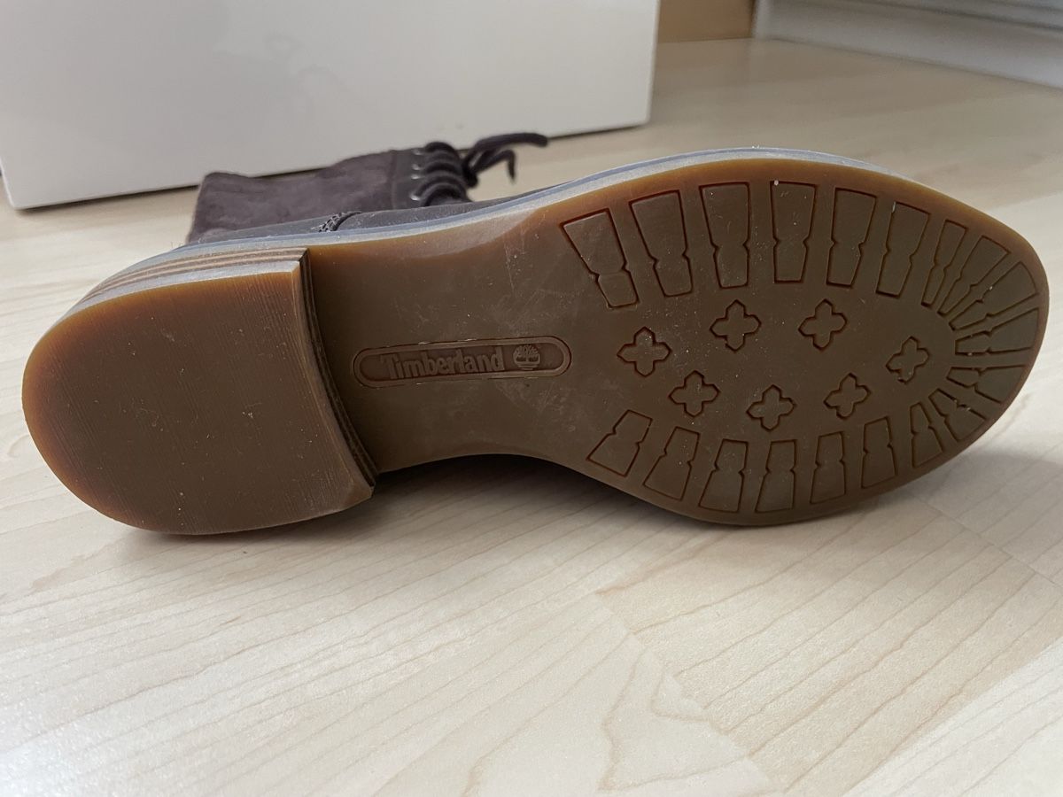 Timberland Scarpe da donna: Timberland Schnürstiefel, Leder, Braun – Usato da Wil Sg venduto da mil_r9gx 5