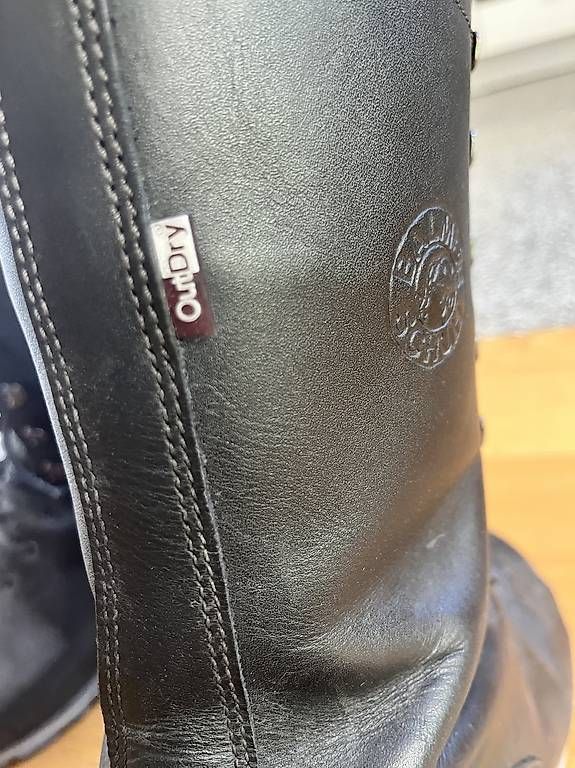 Schweizer Armee Herrenschuhe: Offizier Kampfstiefel Gr. 42  Balmer Schuh – Gebraucht aus Basel von thi0ja 4