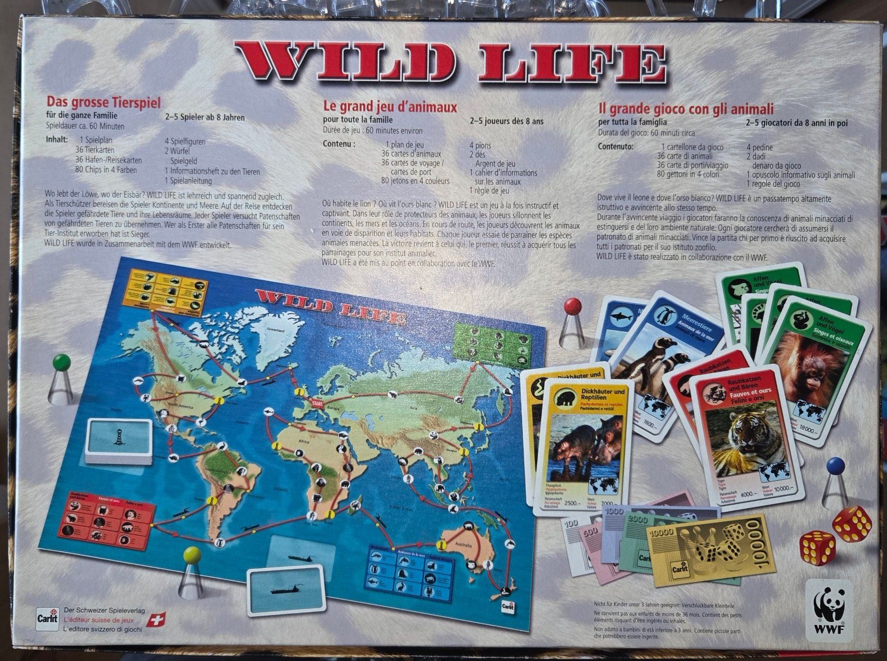 Carlit Giochi: Brettspiel Wildlife – Usato da Gossau SG venduto da tenerife11 1