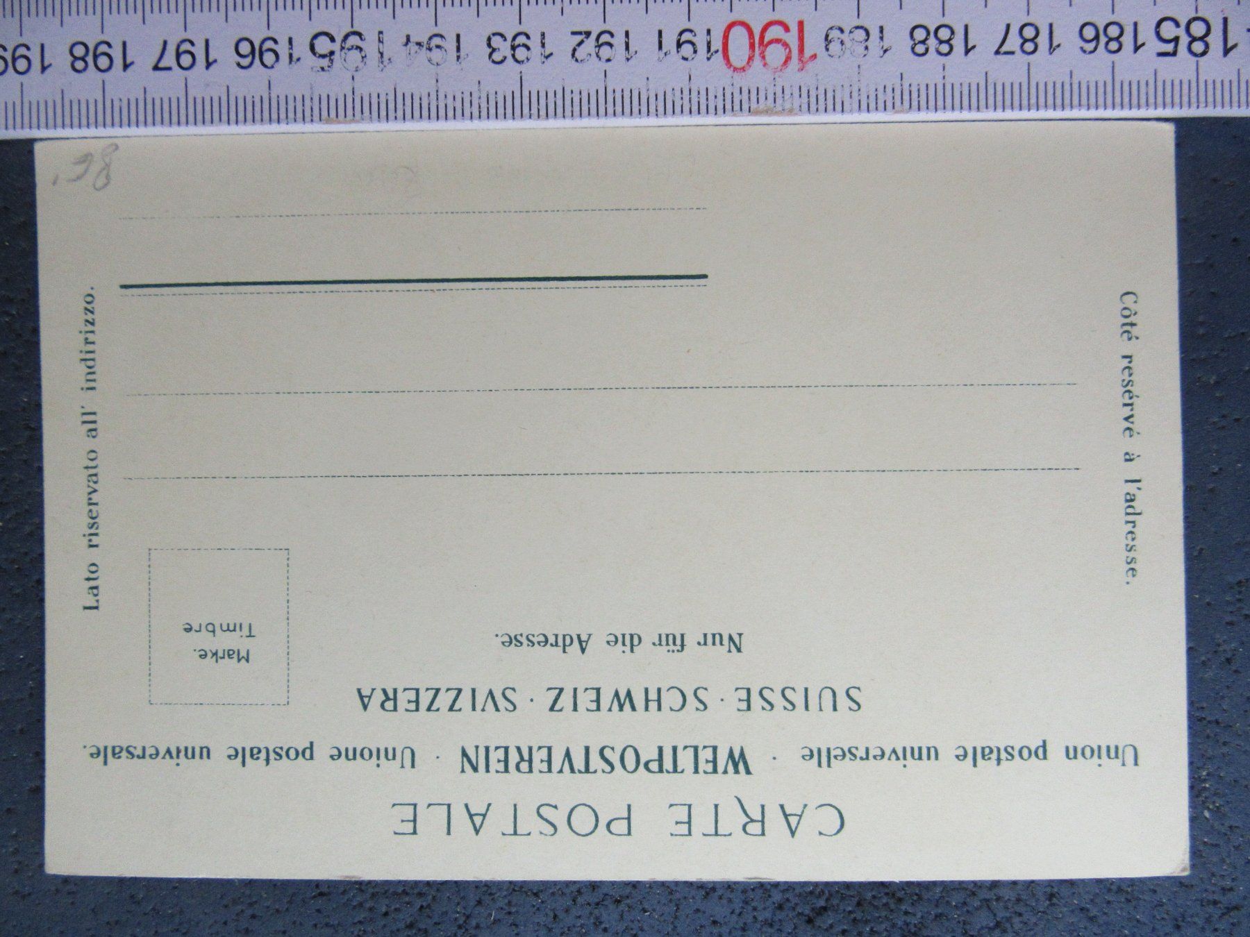 Cartoline postali: STRASSE IN LAUTERBRUNNEN BELEBT – Usato da Ettingen venduto da Hausi4711 1