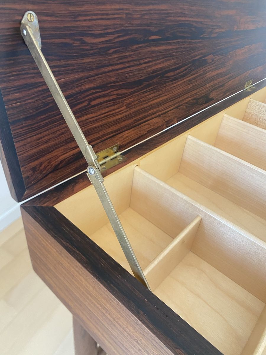 Korpus: Nähschrank auf Rollen - vintage  – Gebraucht aus Walchwil von Cooper2010 7