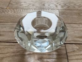 Kerzenhalter in Facettenschliff, Prisma