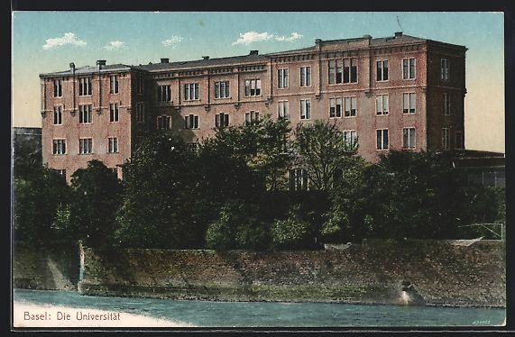 Ansichtskarten: AK Basel, Die Universität – Gebraucht aus Berlin von bartko-reher
