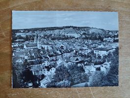 Ansichtskarte Winterthur vom Heiligberg beschrieben