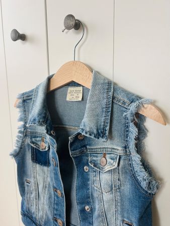 104, Zara, Weste, Jeansweste, gilet