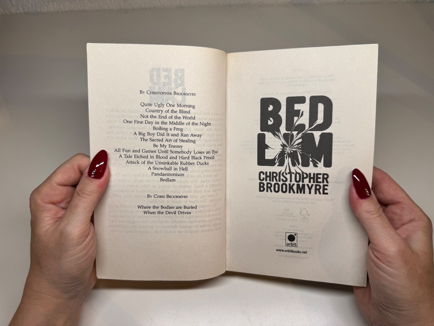 Libri: NOVEL: Christopher Brookmyre, Bad Lam – Usato da Grosswangen venduto da English_books 2
