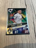 Thiago Silva Match Attax Karte - Top Zustand! Selten!