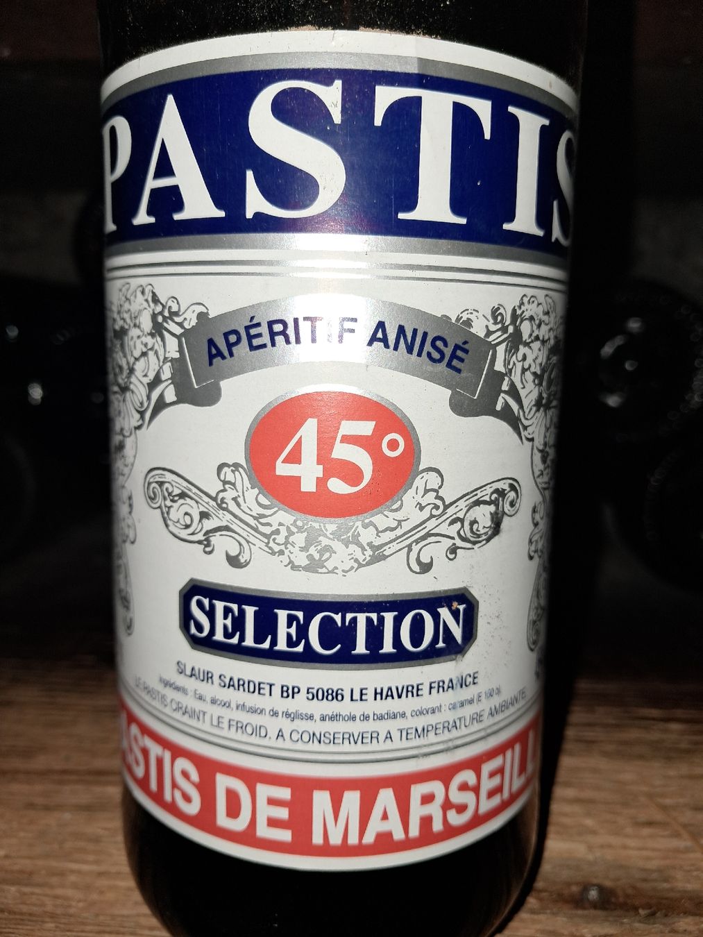 Bevande alcoliche: Pastis selection pastis de marseille 45% Vol. 1l – Nuovo e nell'imballaggio originale da Le locle venduto da juliensaran 1