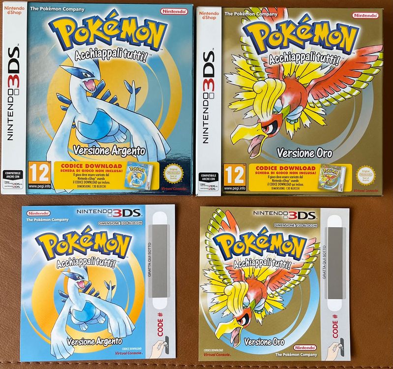 Pokemon Silber / Goldene Edition Nintendo 3DS IT Kaufen auf Ricardo
