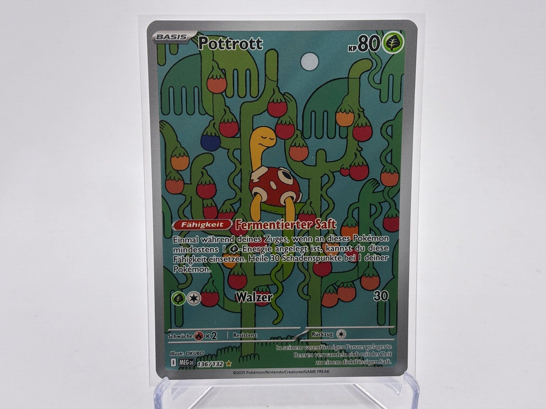 Pokémon Sammelbilder & Trading cards: Mega-Entwicklung - Pottrott  (MEG 136) - DE – Neu (gemäss Beschreibung) aus Allschwil von Bullach