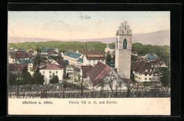 Affoltern a. Albis, Fabrik Näf. AG und 