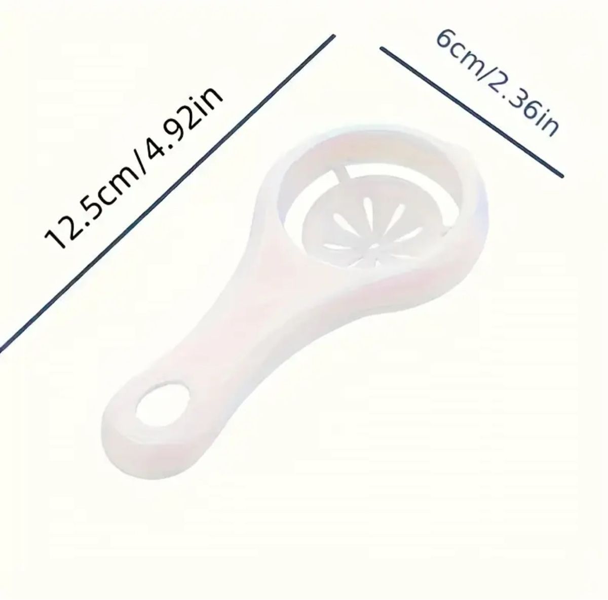 Elettrodomestici da cucina: Praktischer Ei-Trenner, Eidottertrenner weiss – Nuovo e nell'imballaggio originale da Suhr venduto da SchnapperCH 2