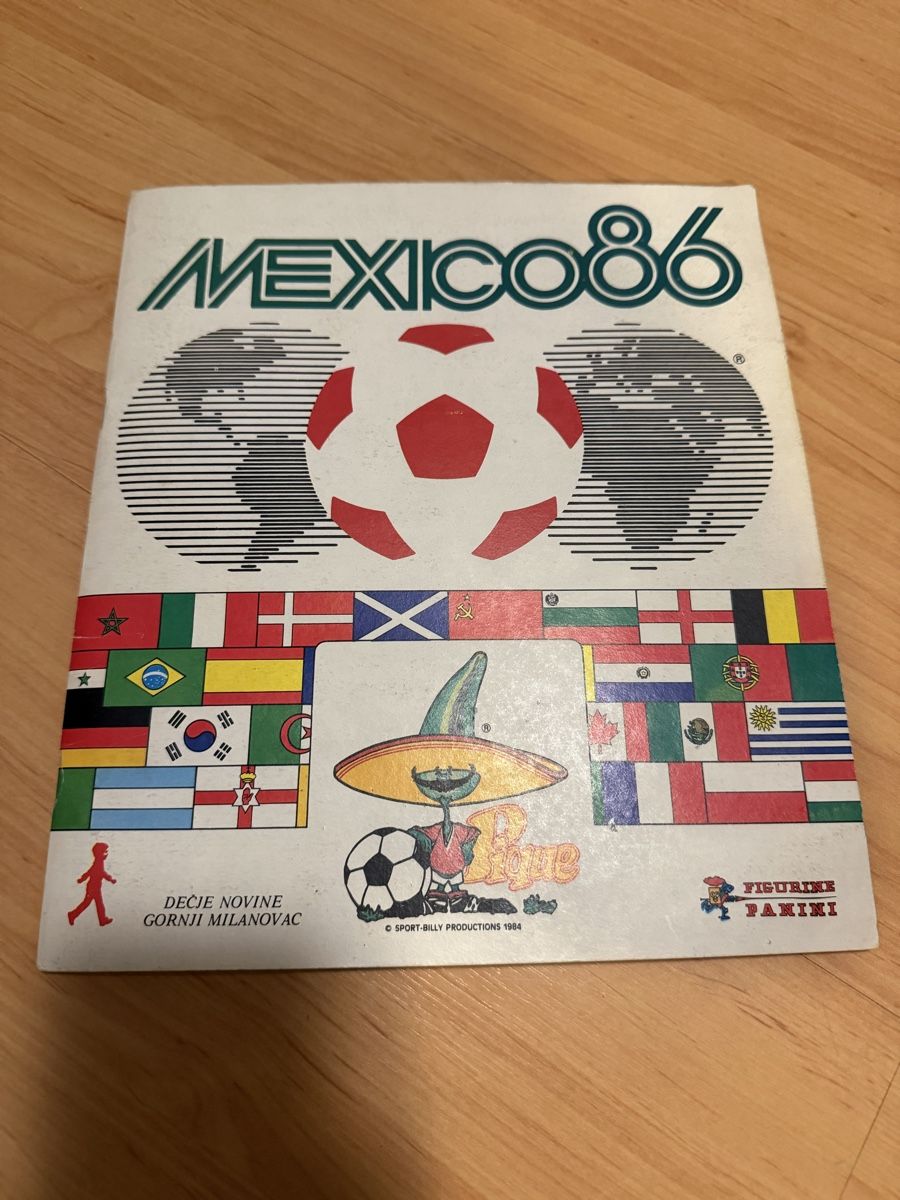 Panini Album: Album panini complet Mexico 86 – Usato da Brügg BE venduto da Fred777