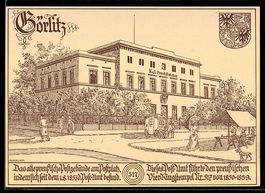 Ganzsache Görlitz, altes Kgl. Preuss. P