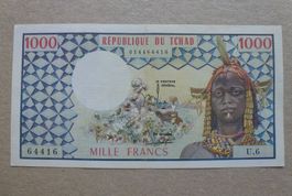 Tchad ++ 1000 Francs ND (1973)