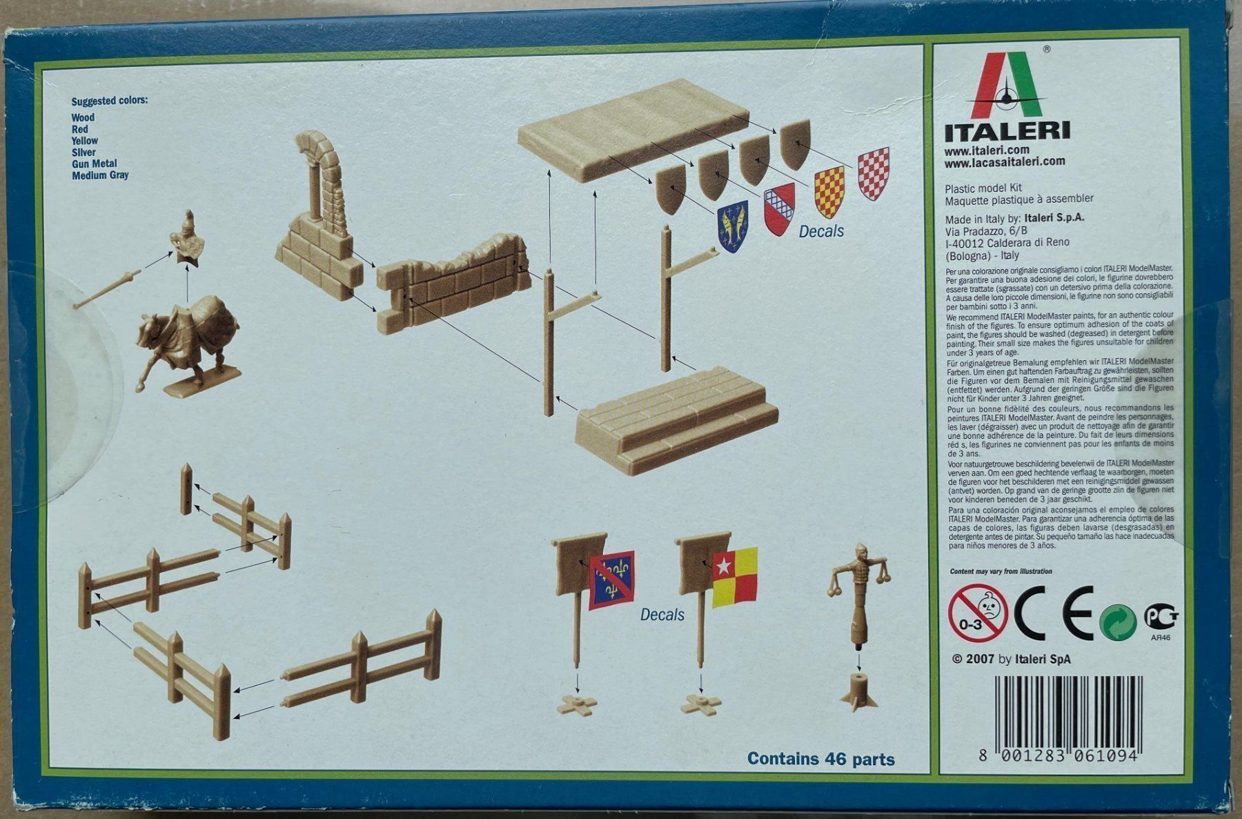 Kit di costruzioni: Medieval Challenge XV Jahrhundert Modellbausatz – Nuovo e nell'imballaggio originale da Gutenswil venduto da rolfsimmen31 1