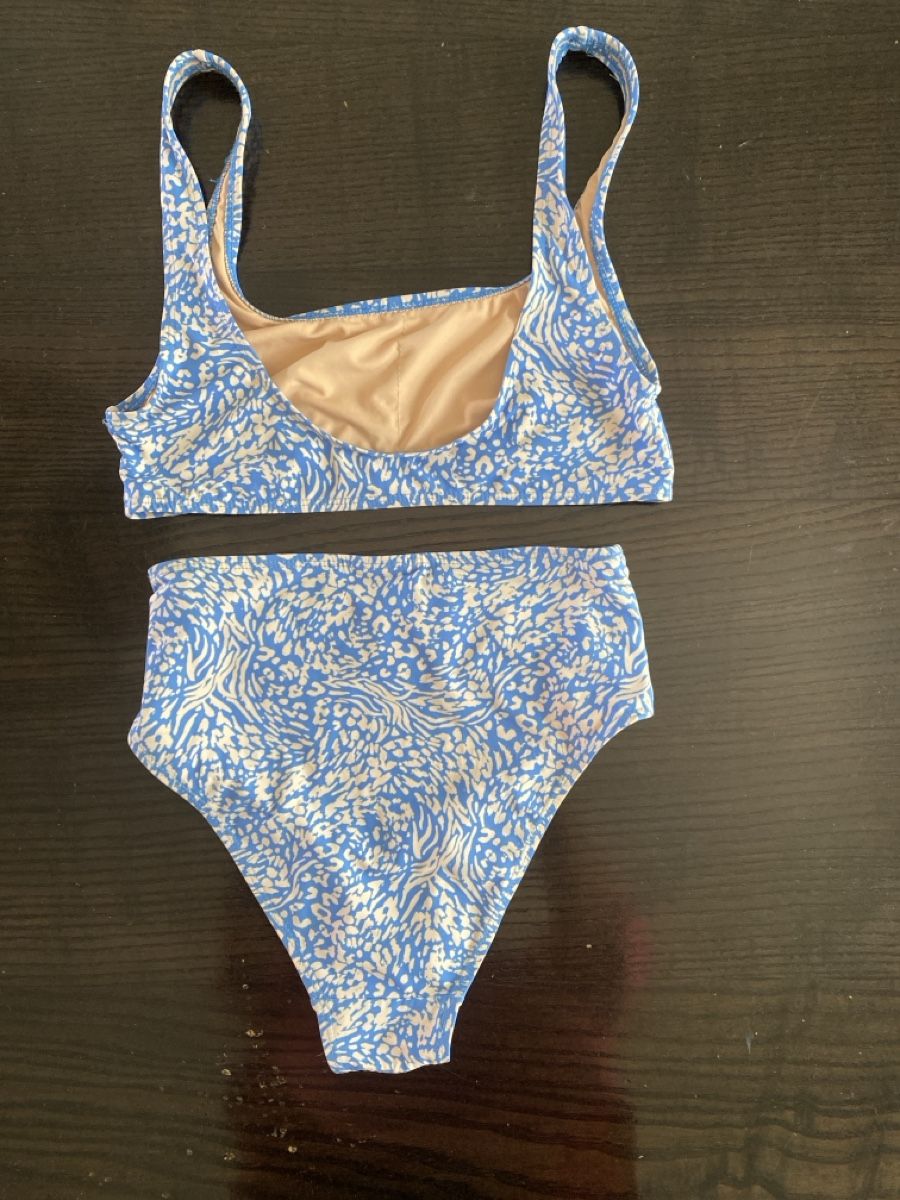 Badekleider & Bikinis: Bikini blauweiss gemustert Grösse S  – Gebraucht aus Luzern von Willimaus 2