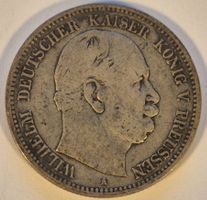 2 Mark 1876 Silbermünze Deutsches Reich ab 1 Fr. !!