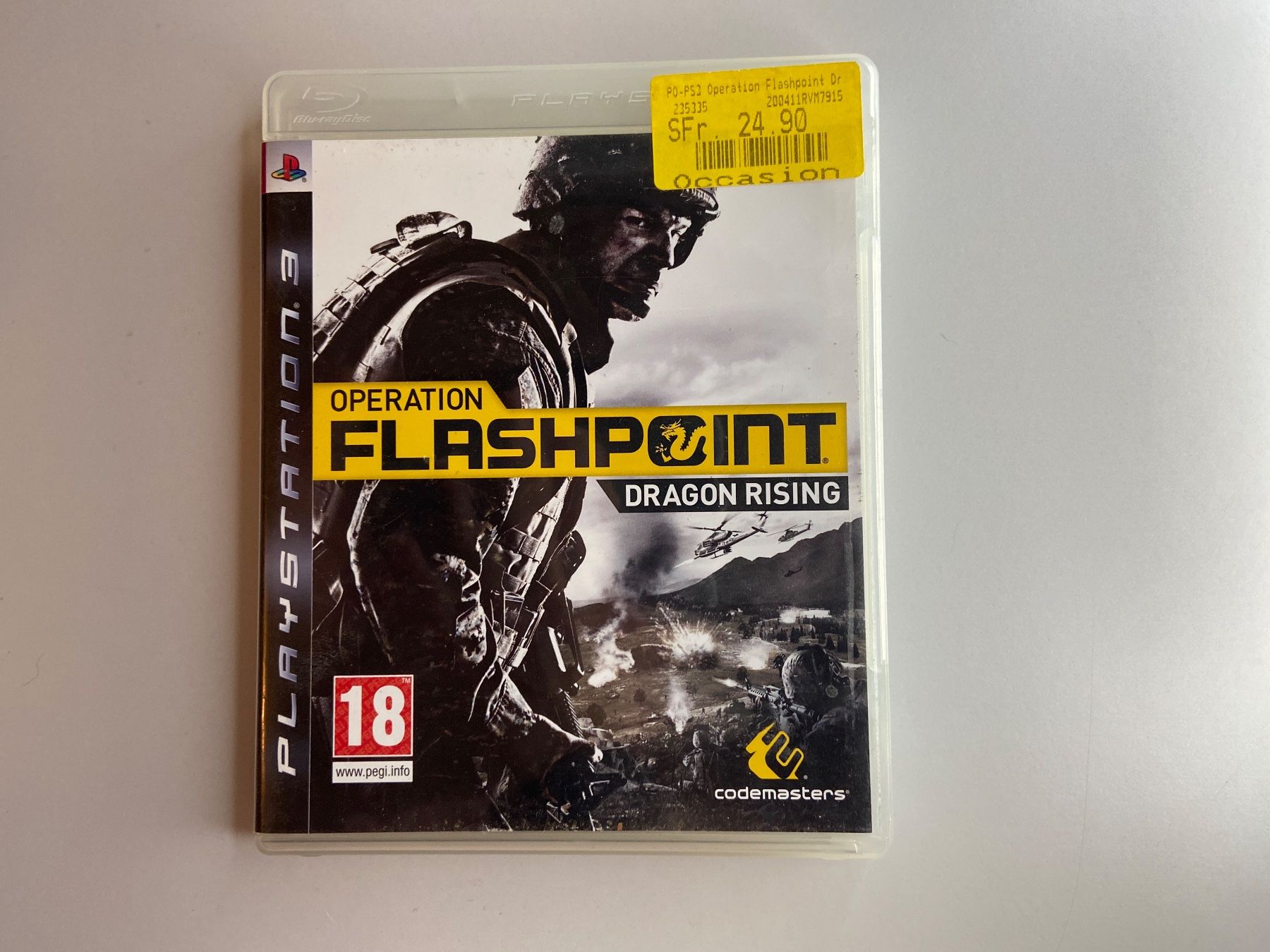 Sony Giochi: Operation Flashpoint Dragon Rising - PS3 – Usato da St.gallen venduto da taduz