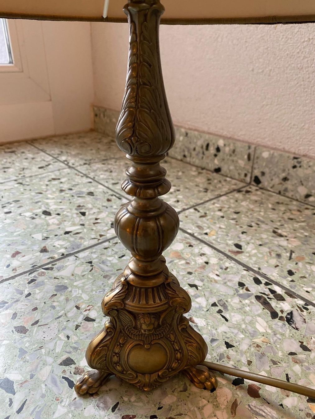 Lampade: 2 Lampen mit Bronzeständer – Usato da Weiningen ZH venduto da and_6tm5 3