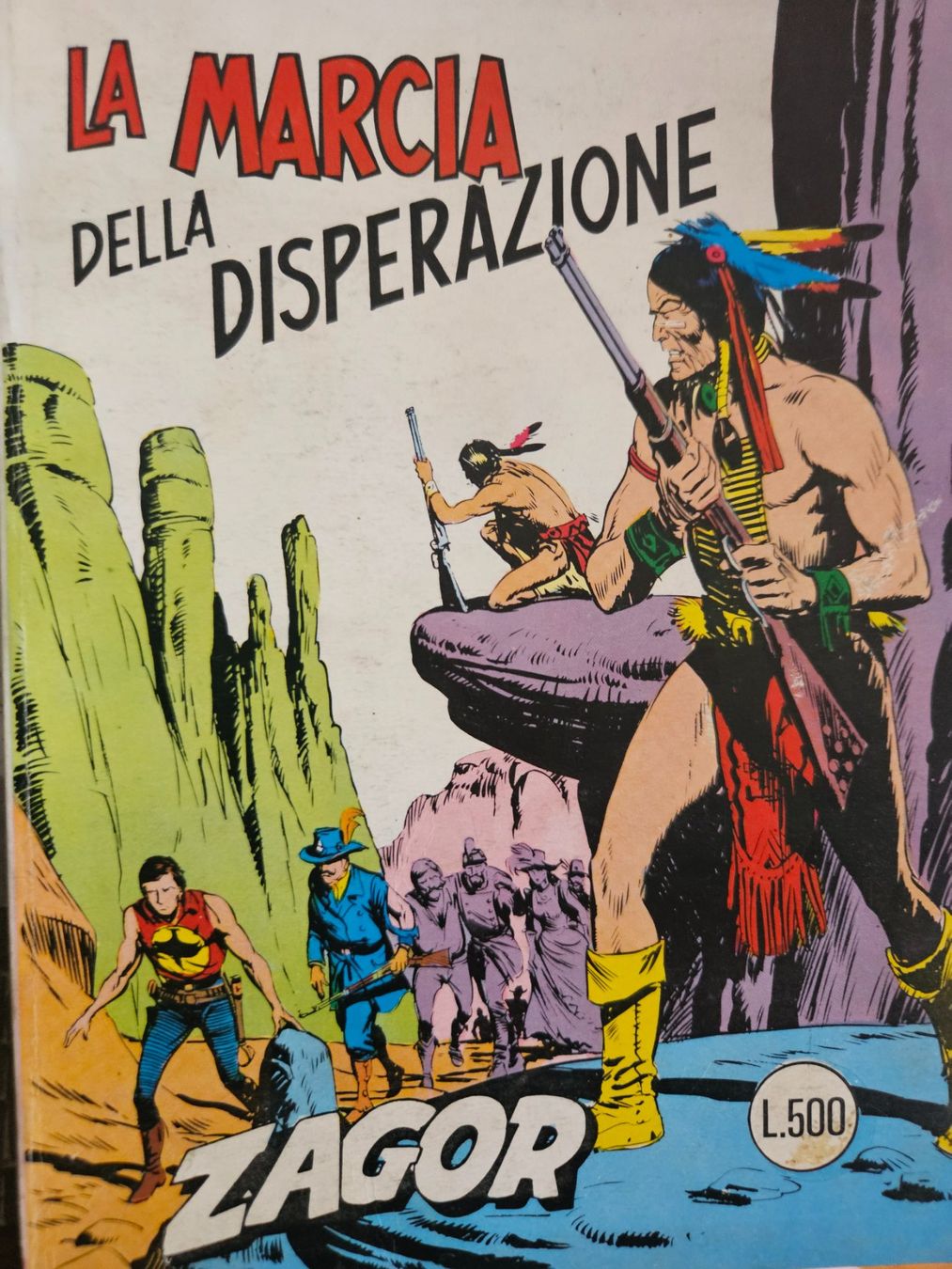 Fumetti: Zagor, La marcia della disperazione – Usato da Zürich venduto da lorenzo167