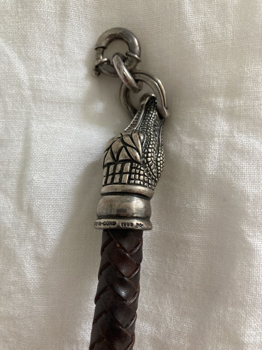 Catenine: Kieselstein-Cord Halsband – Usato da Zürich venduto da mainau16 8